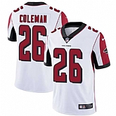 Nike Atlanta Falcons #26 Tevin Coleman White NFL Vapor Untouchable Limited Jersey,baseball caps,new era cap wholesale,wholesale hats